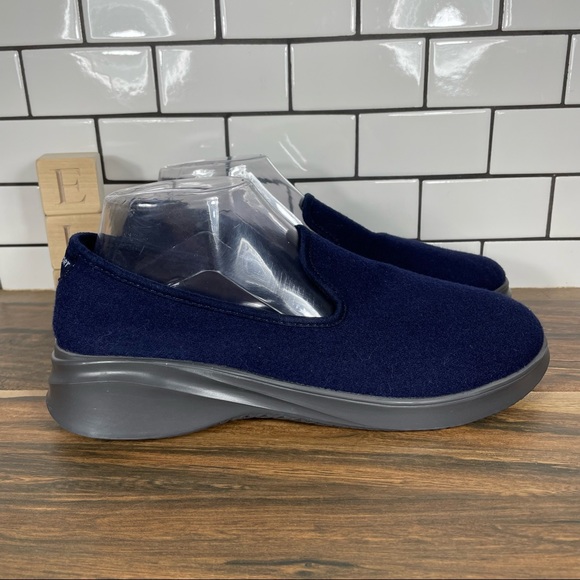 JSport by Jambu Loon Wool Women's Size 9 Shoes Blue Slip On Comfort Loafer Flat - Picture 3 of 11